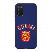 Samsung Galaxy A02s jääkiekko suojakuoret - Leijonat Suomi - Ei