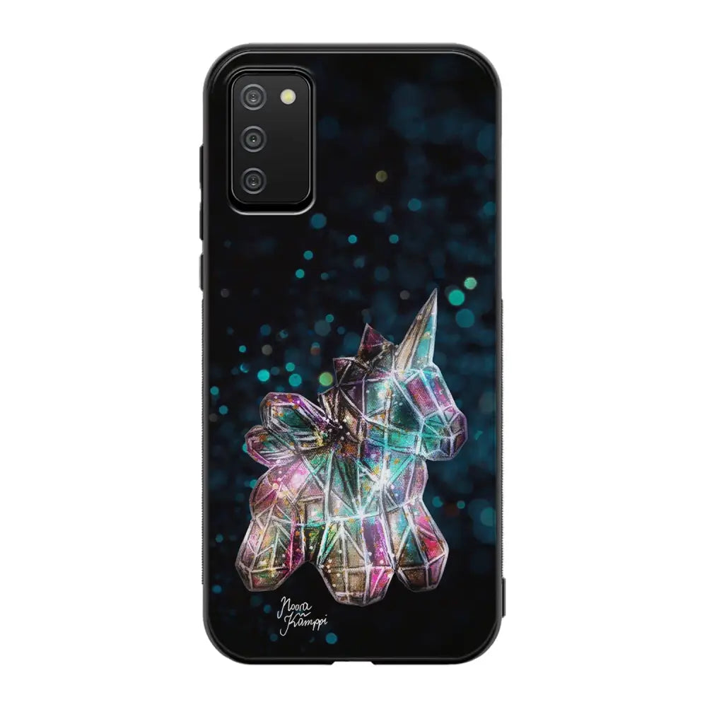 Samsung Galaxy A02s unicorn suojakuoret - Sininen - Noora Kämppi - Ei