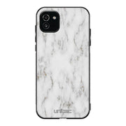 Samsung Galaxy A03 marmori suojakuoret - White Marble - Ei