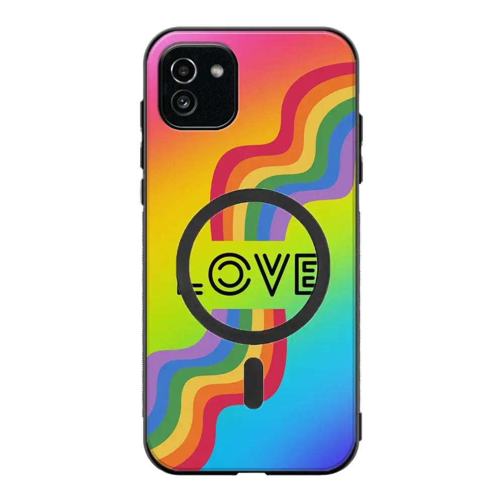 Samsung Galaxy A03 pride suojakuoret - Love