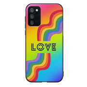 Samsung Galaxy A03s pride suojakuoret - Love - Ei
