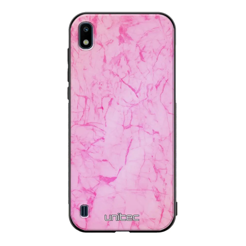 Samsung Galaxy A10 marmori suojakuoret - Light Pink Marble - Ei