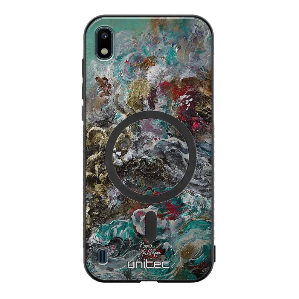 Samsung Galaxy A10 modern art suojakuoret - Heart Knows - Noora Kämppi