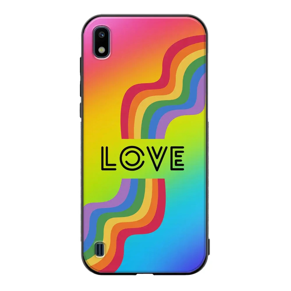 Samsung Galaxy A10 pride suojakuoret - Love - Ei