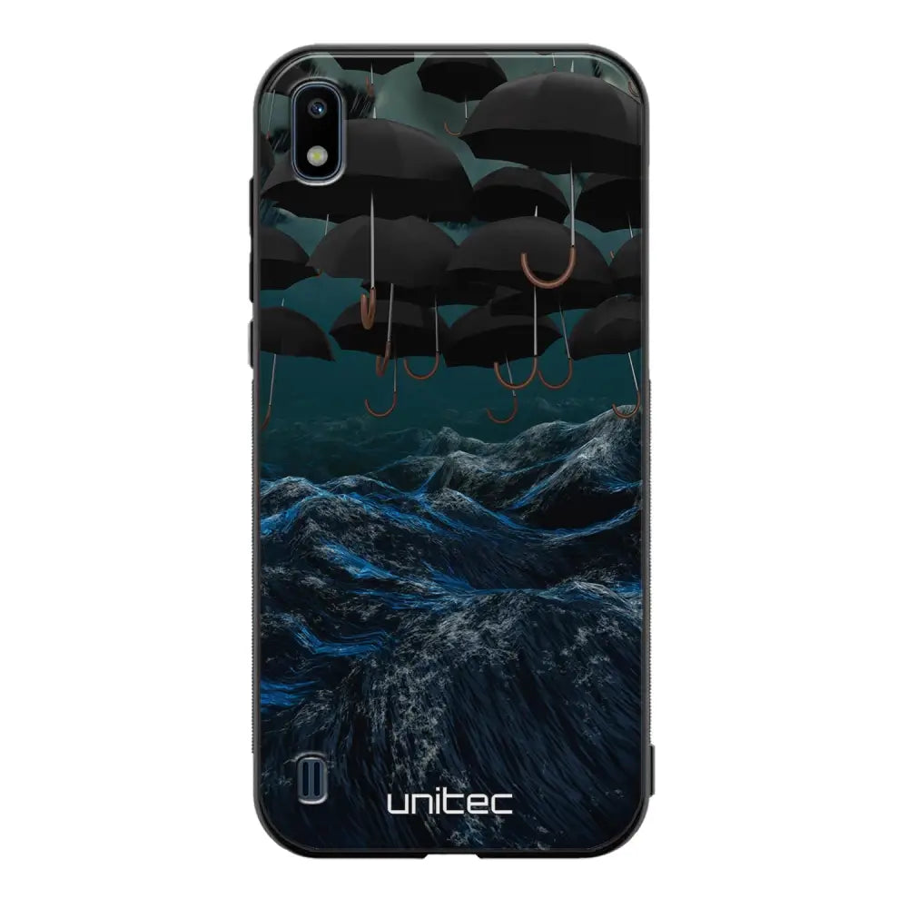 Samsung Galaxy A10 suojakuoret - Umbrella Storm - Ei