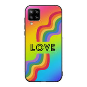 Samsung Galaxy A12 pride suojakuoret - Love - Ei