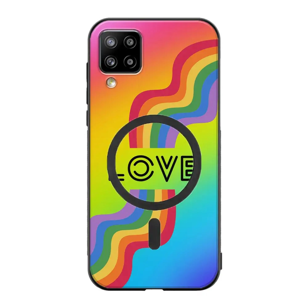 Samsung Galaxy A12 pride suojakuoret - Love