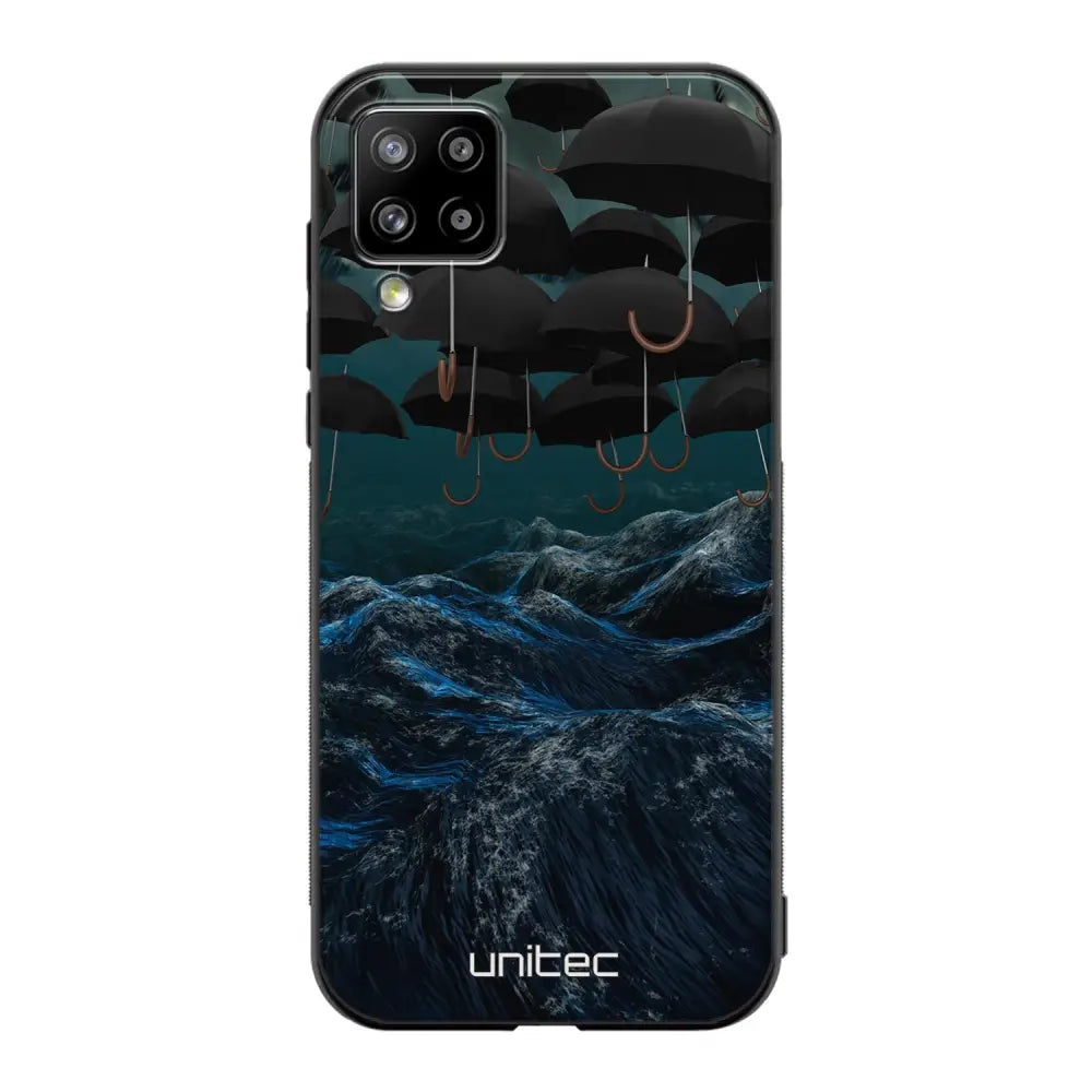 Samsung Galaxy A12 suojakuoret - Umbrella Storm - Ei