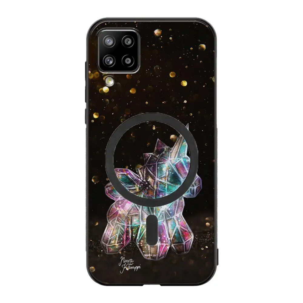 Samsung Galaxy A12 unicorn suojakuoret - Kulta - Noora Kämppi