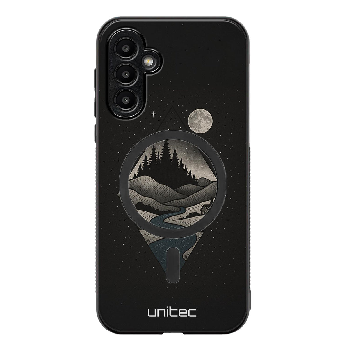 Samsung Galaxy A15 Suojakuoret Outdoor – Night Forest