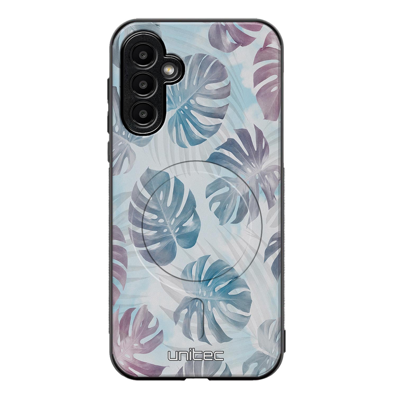 Samsung Galaxy A17 kukka suojakuoret - Monstera Texture