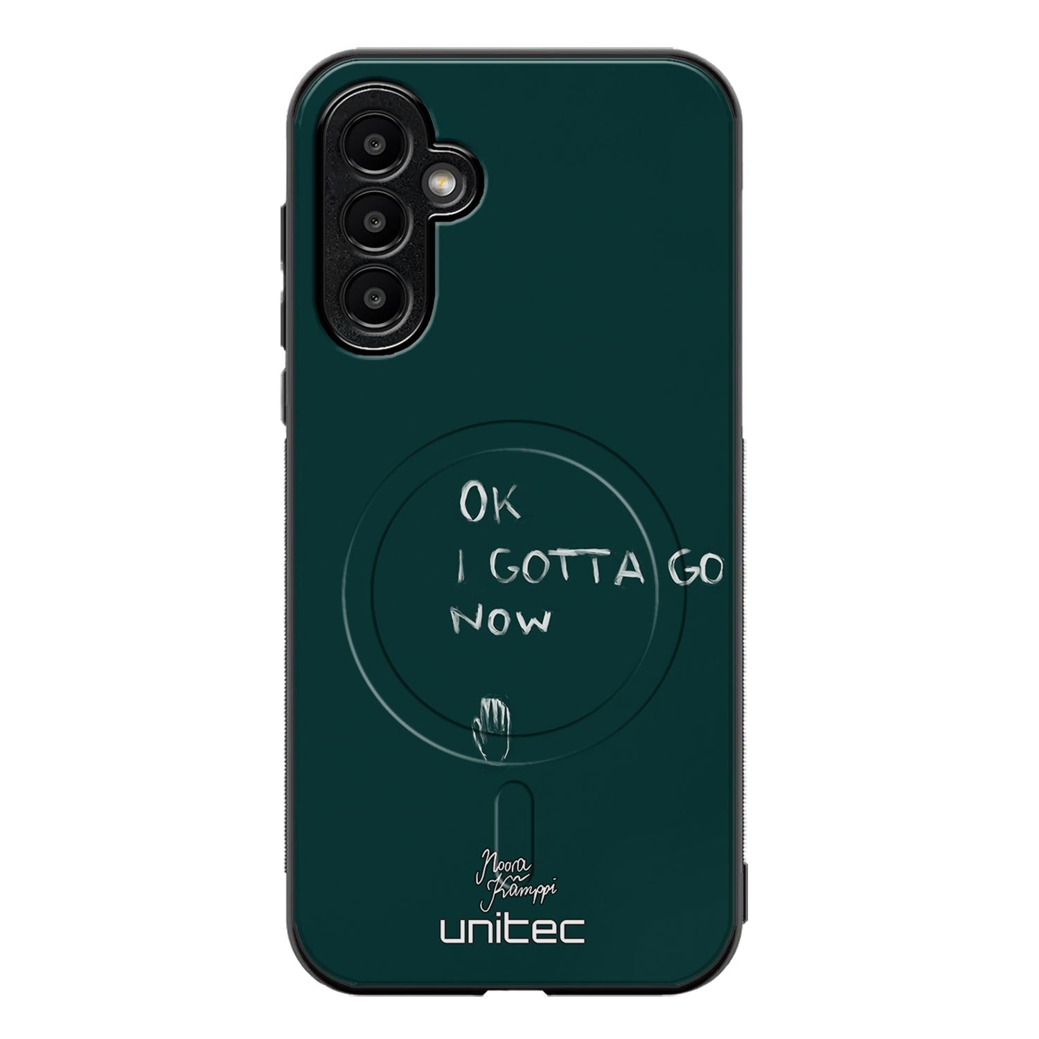 Samsung Galaxy A17 surrealistic sadness suojakuoret - Ok I Gotta Go - Noora Kämppi