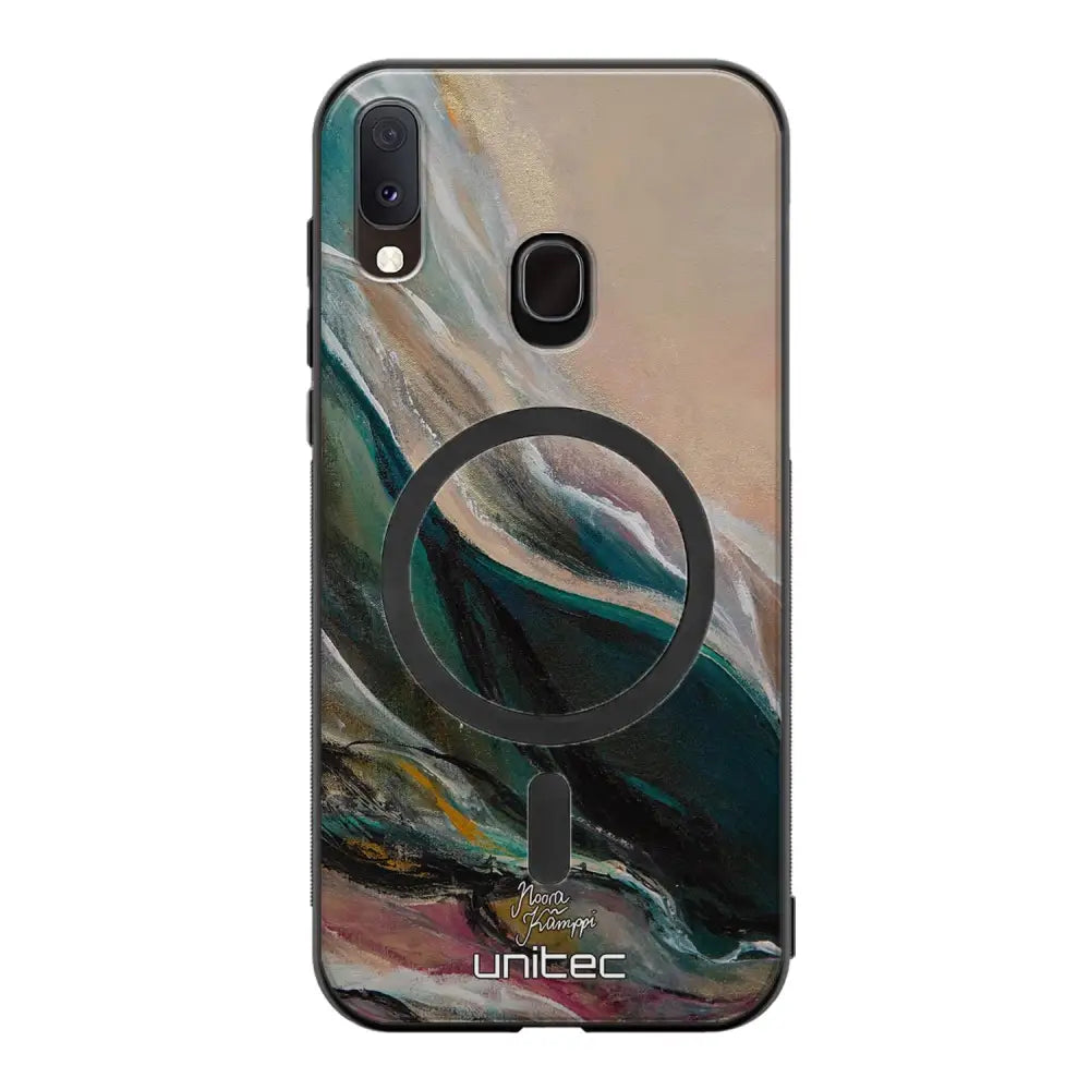 Samsung Galaxy A20e modern art suojakuoret - Nudge - Noora Kämppi