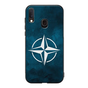 Samsung Galaxy A20e nato suojakuoret - Sininen - Ei