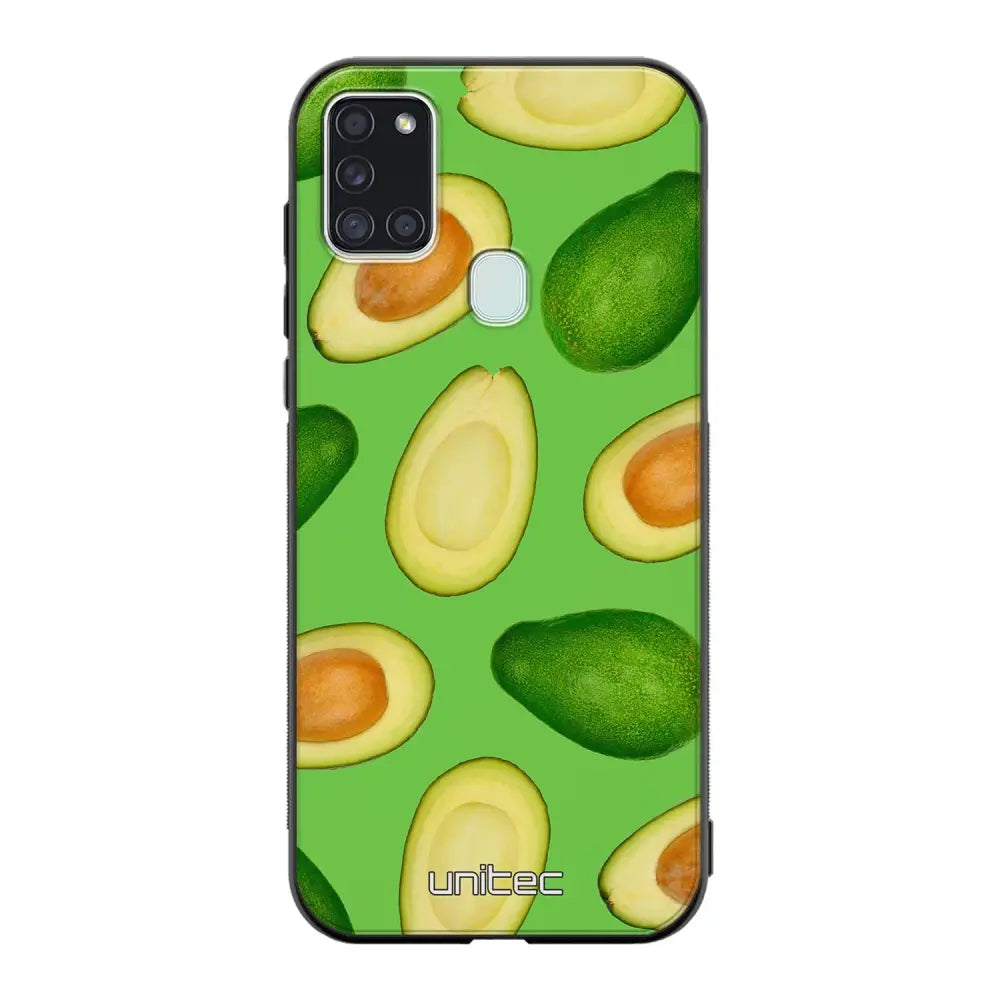 Samsung Galaxy A21s hedelmä suojakuoret - Avocados - Ei
