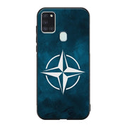 Samsung Galaxy A21s nato suojakuoret - Sininen - Ei