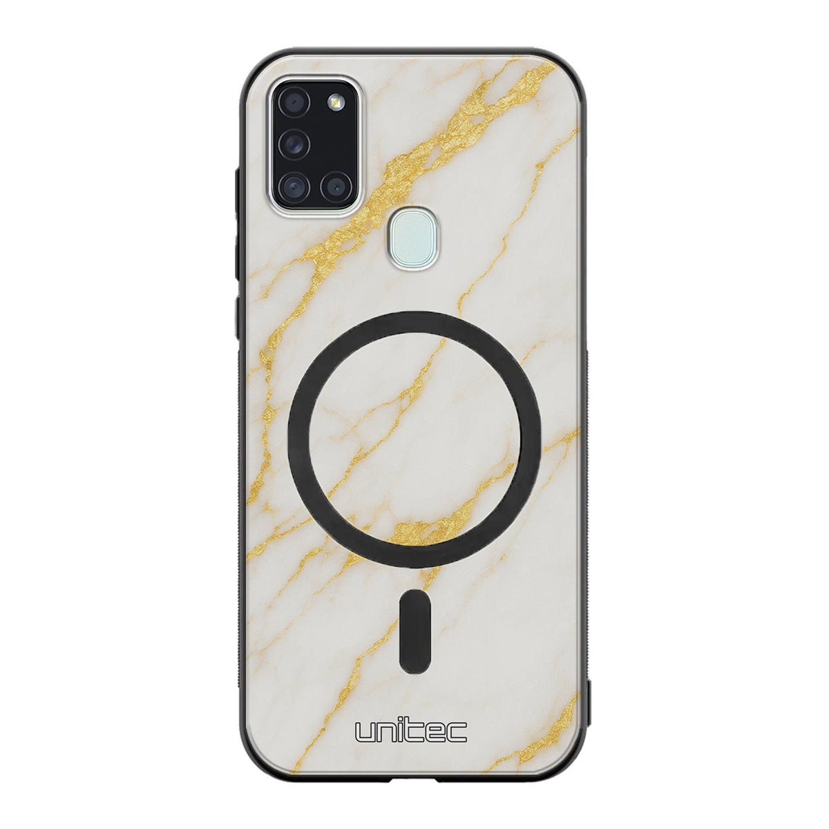 Samsung Galaxy A21s Suojakuoret Marmori – White Luxe