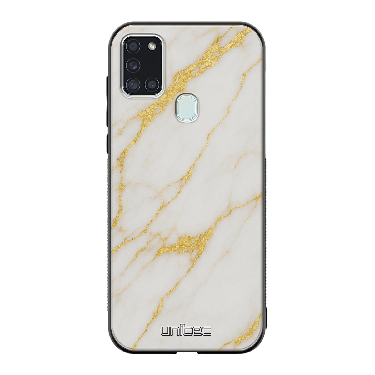 Samsung Galaxy A21s Suojakuoret Marmori – White Luxe