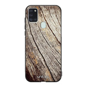 Samsung Galaxy A21s suojakuoret - Wooden Stump - Ei