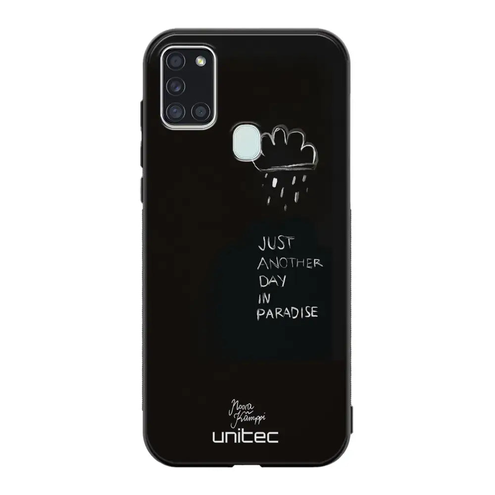 Samsung Galaxy A21s surrealistic sadness suojakuoret - Just Another Day - Noora Kämppi - Ei