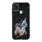 Samsung Galaxy A21s unicorn suojakuoret - Valkoinen - Noora Kämppi - Ei