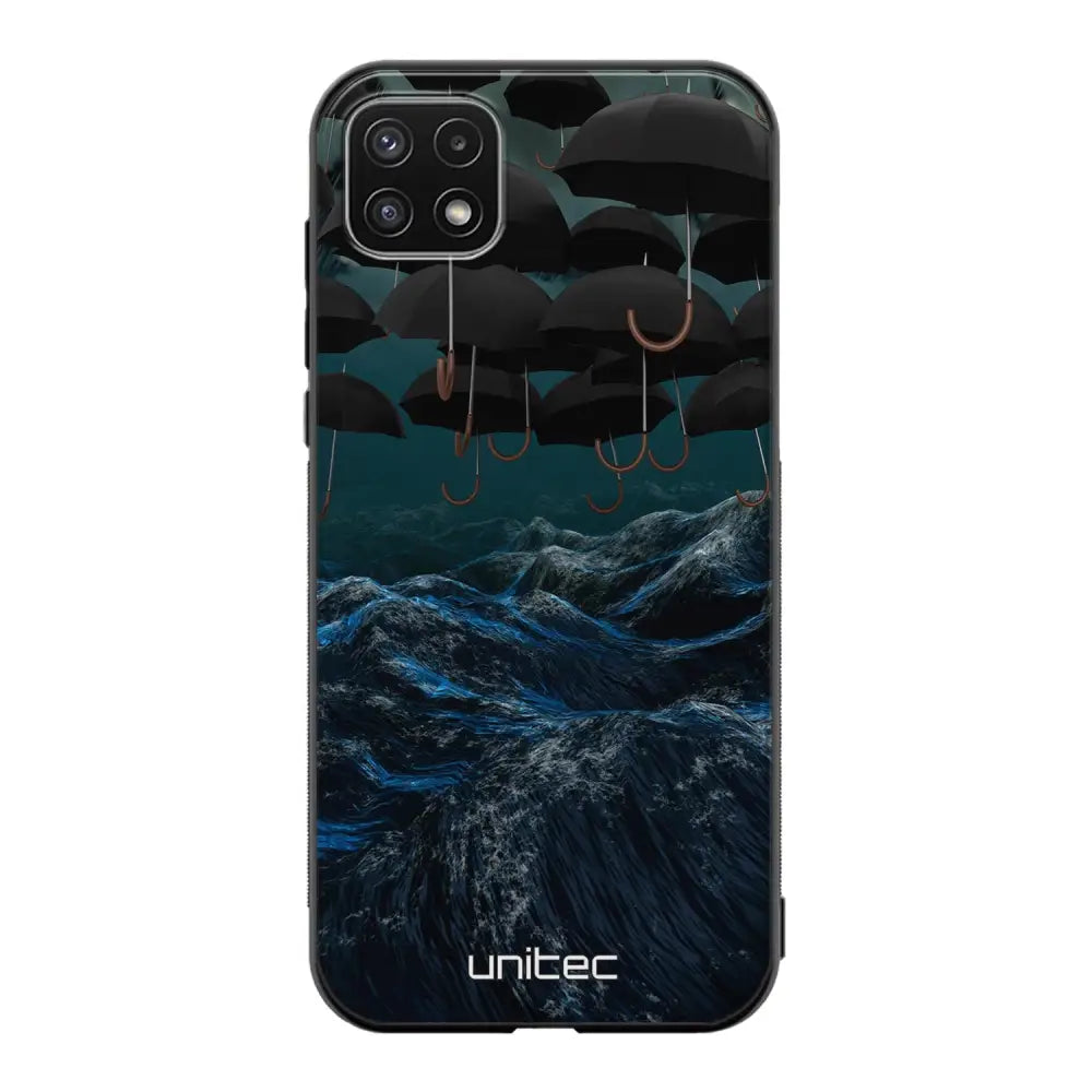 Samsung Galaxy A22 suojakuoret - Umbrella Storm - Ei