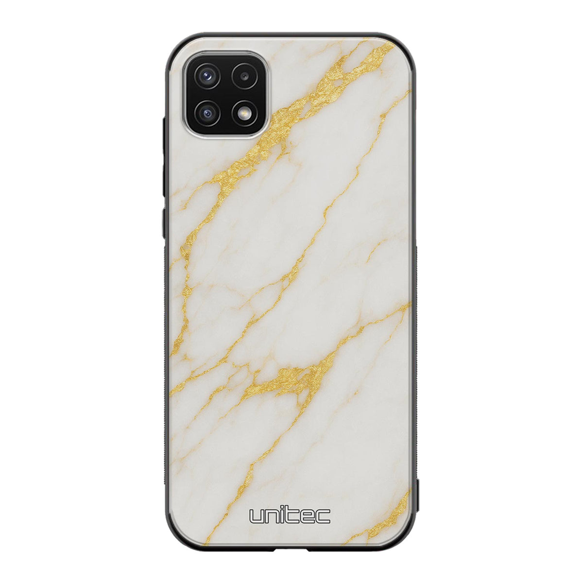 Samsung Galaxy A22 Suojakuoret Marmori – White Luxe