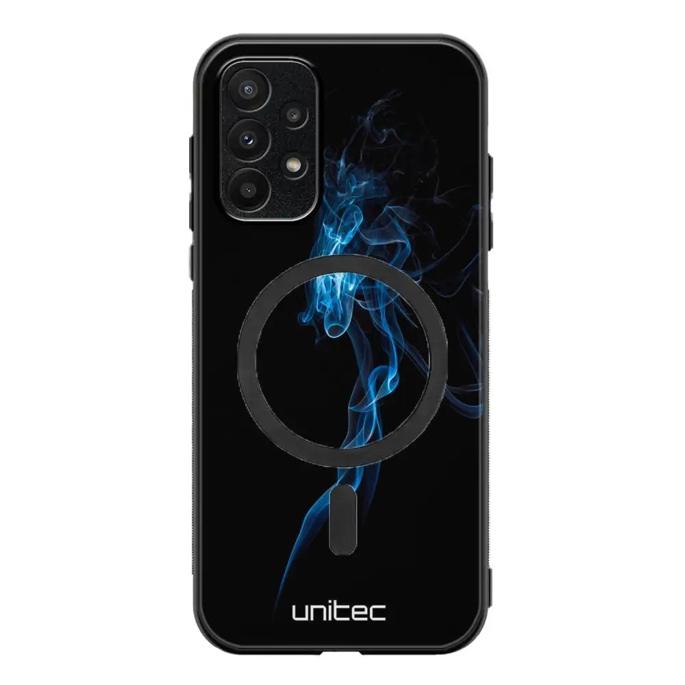 Samsung Galaxy A23 suojakuoret - Blue Smoke On Black