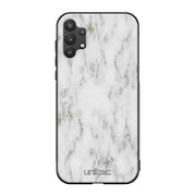 Samsung Galaxy A32 marmori suojakuoret - White Marble - Ei