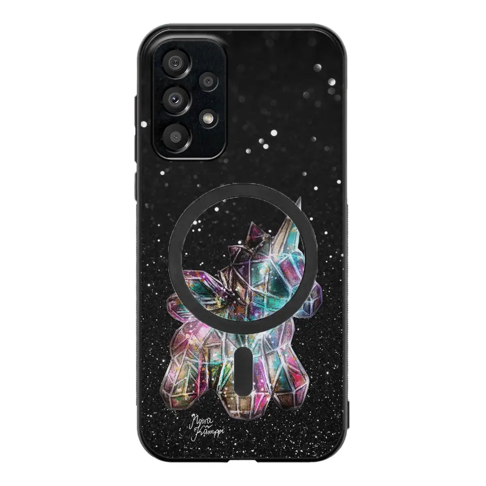 Samsung Galaxy A33 unicorn suojakuoret - Valkoinen - Noora Kämppi