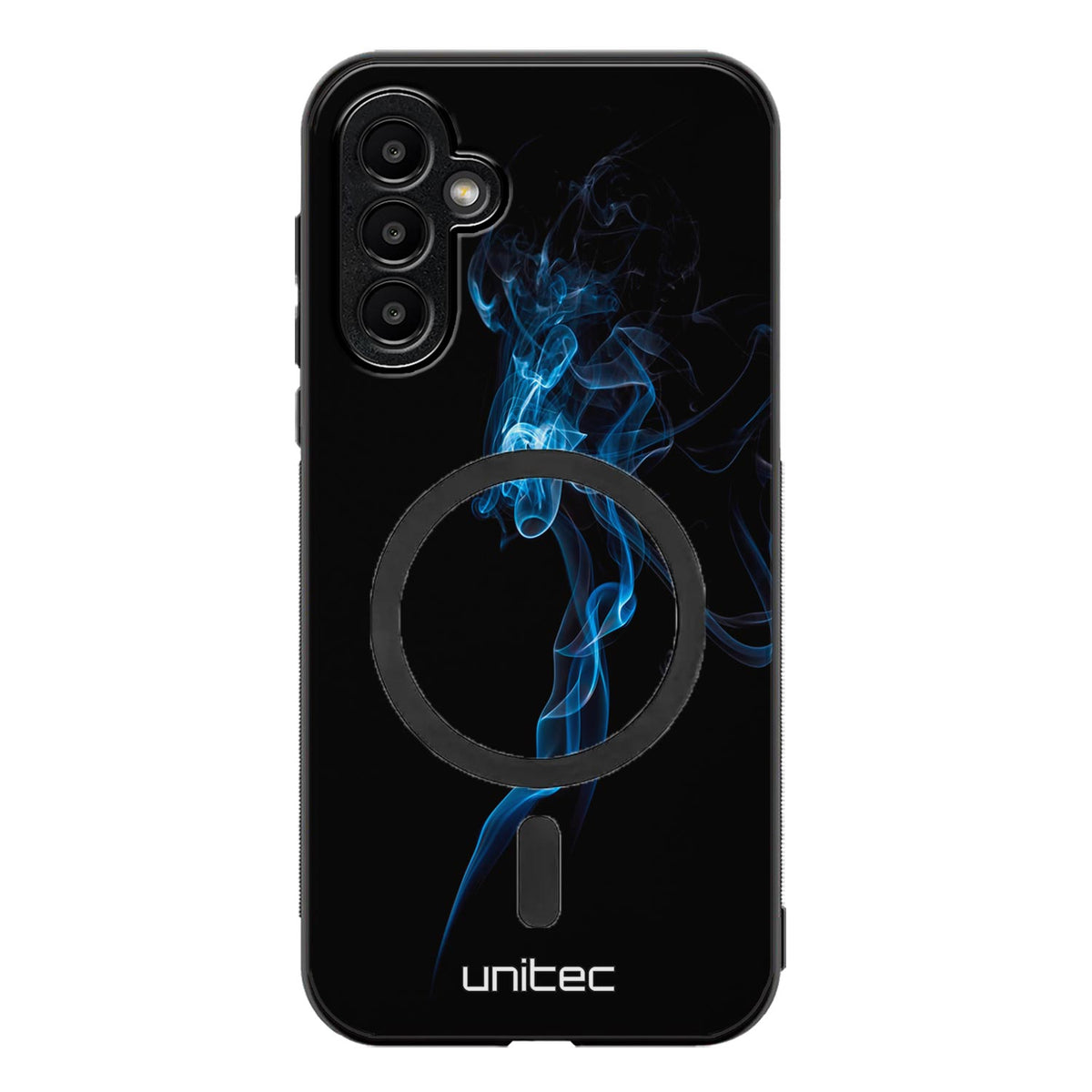 Samsung Galaxy A36 suojakuoret - Blue Smoke On Black