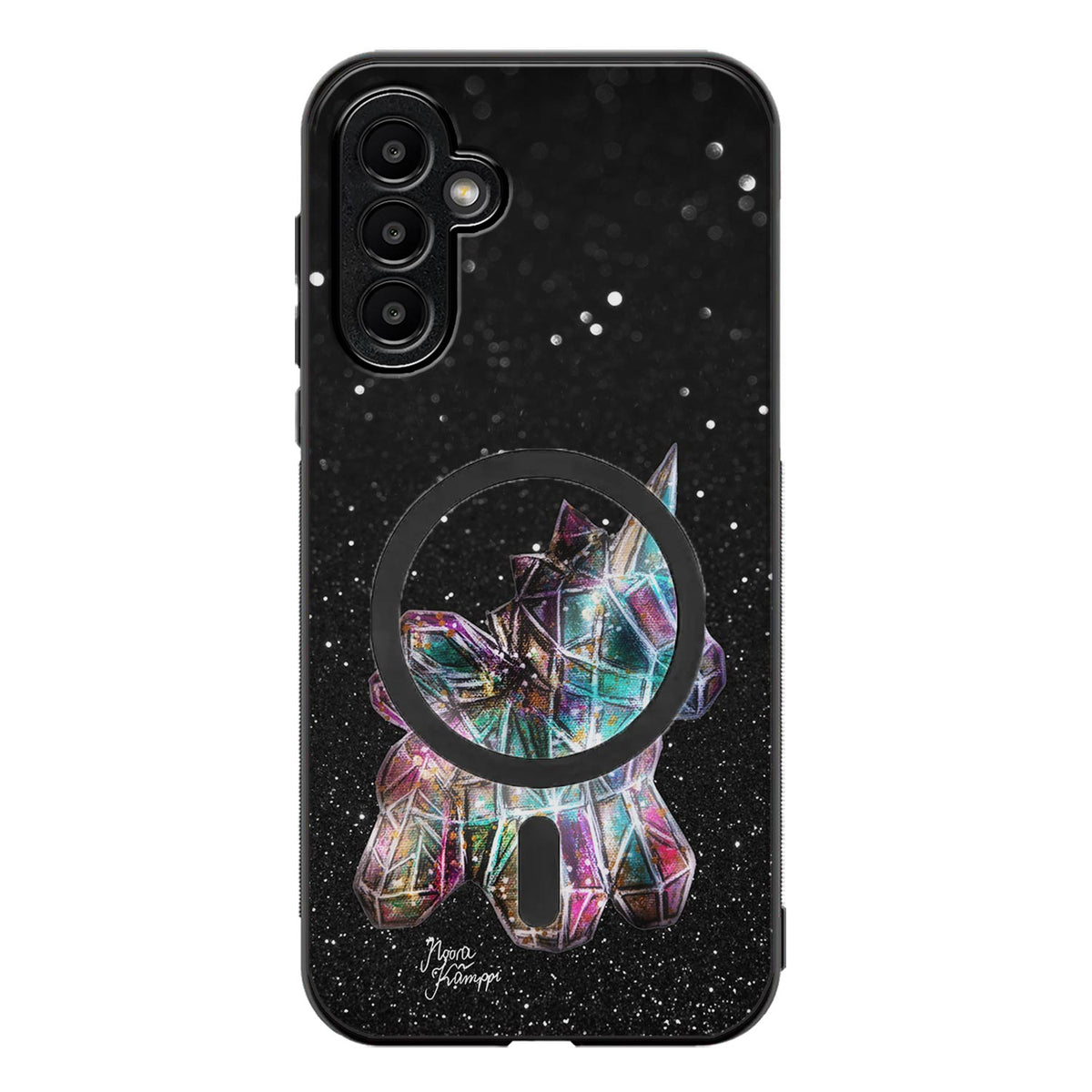 Samsung Galaxy A37 unicorn suojakuoret - Valkoinen - Noora Kämppi