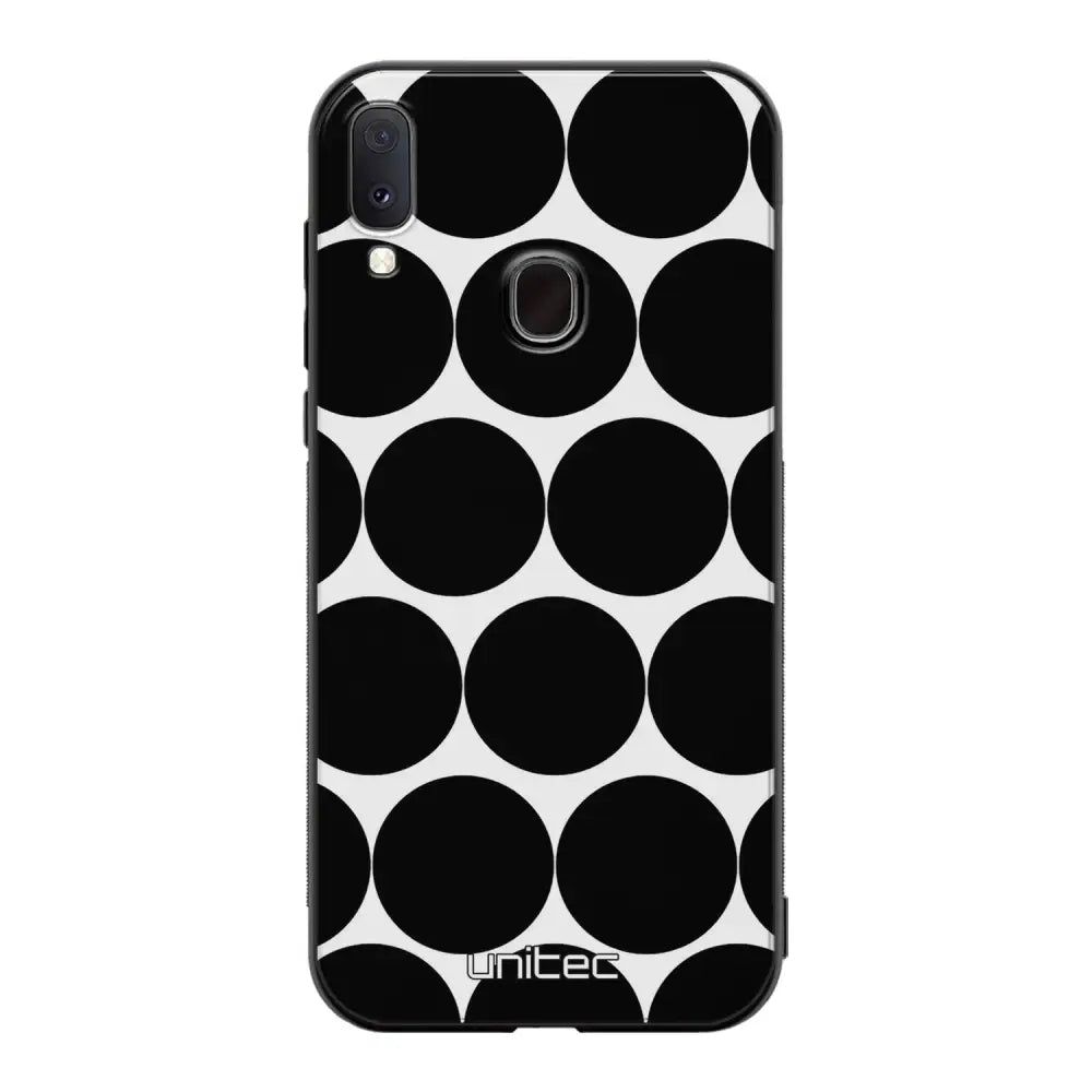 Samsung Galaxy A40 pallo suojakuoret - Musta Pallo - Ei