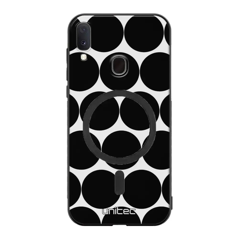 Samsung Galaxy A40 pallo suojakuoret - Musta Pallo