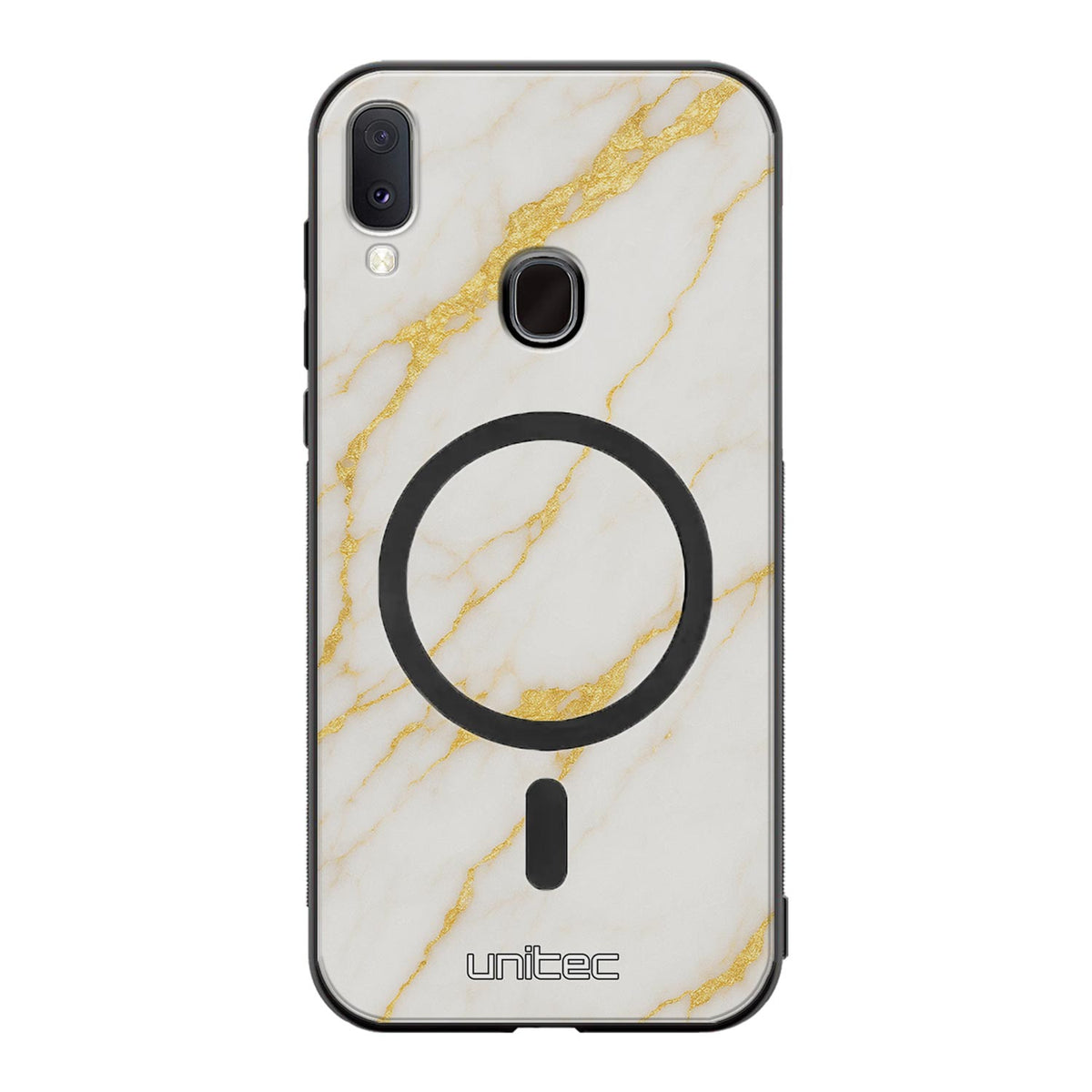 Samsung Galaxy A40 Suojakuoret Marmori – White Luxe