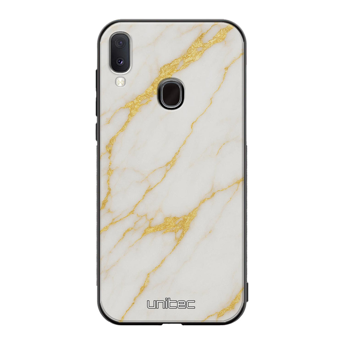Samsung Galaxy A40 Suojakuoret Marmori – White Luxe