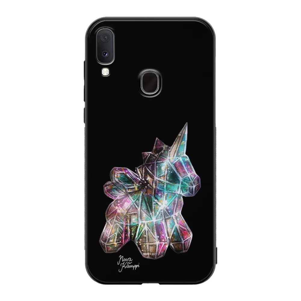 Samsung Galaxy A40 unicorn suojakuoret - Musta - Noora Kämppi - Ei
