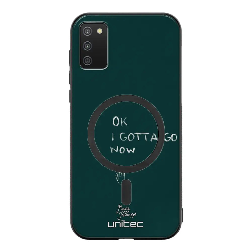 Samsung Galaxy A41 surrealistic sadness suojakuoret - Ok I Gotta Go - Noora Kämppi