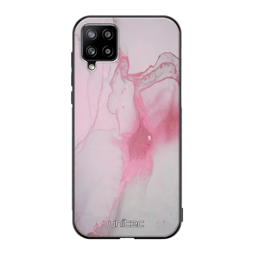 Samsung Galaxy A42 marmori suojakuoret - Pink Pok Rie - Ei