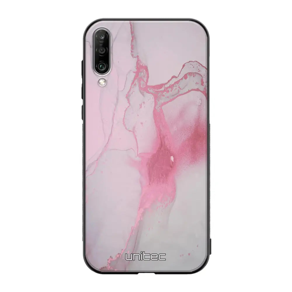 Samsung Galaxy A50 marmori suojakuoret - Pink Pok Rie - Ei