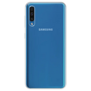 Samsung Galaxy A50 Silikonikuori - Läpinäkyvä
