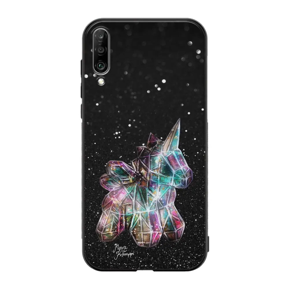 Samsung Galaxy A50 unicorn suojakuoret - Valkoinen - Noora Kämppi - Ei