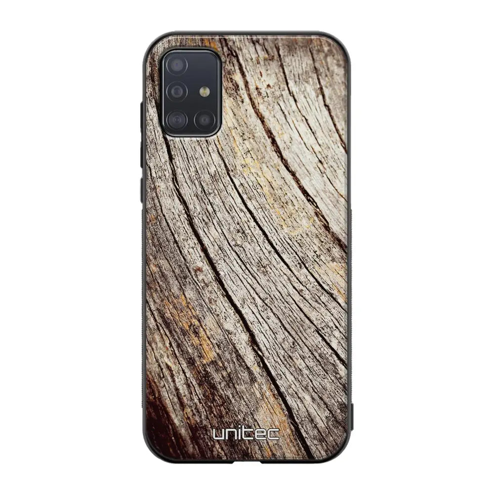 Samsung Galaxy A51 4G suojakuoret - Wooden Stump - Ei