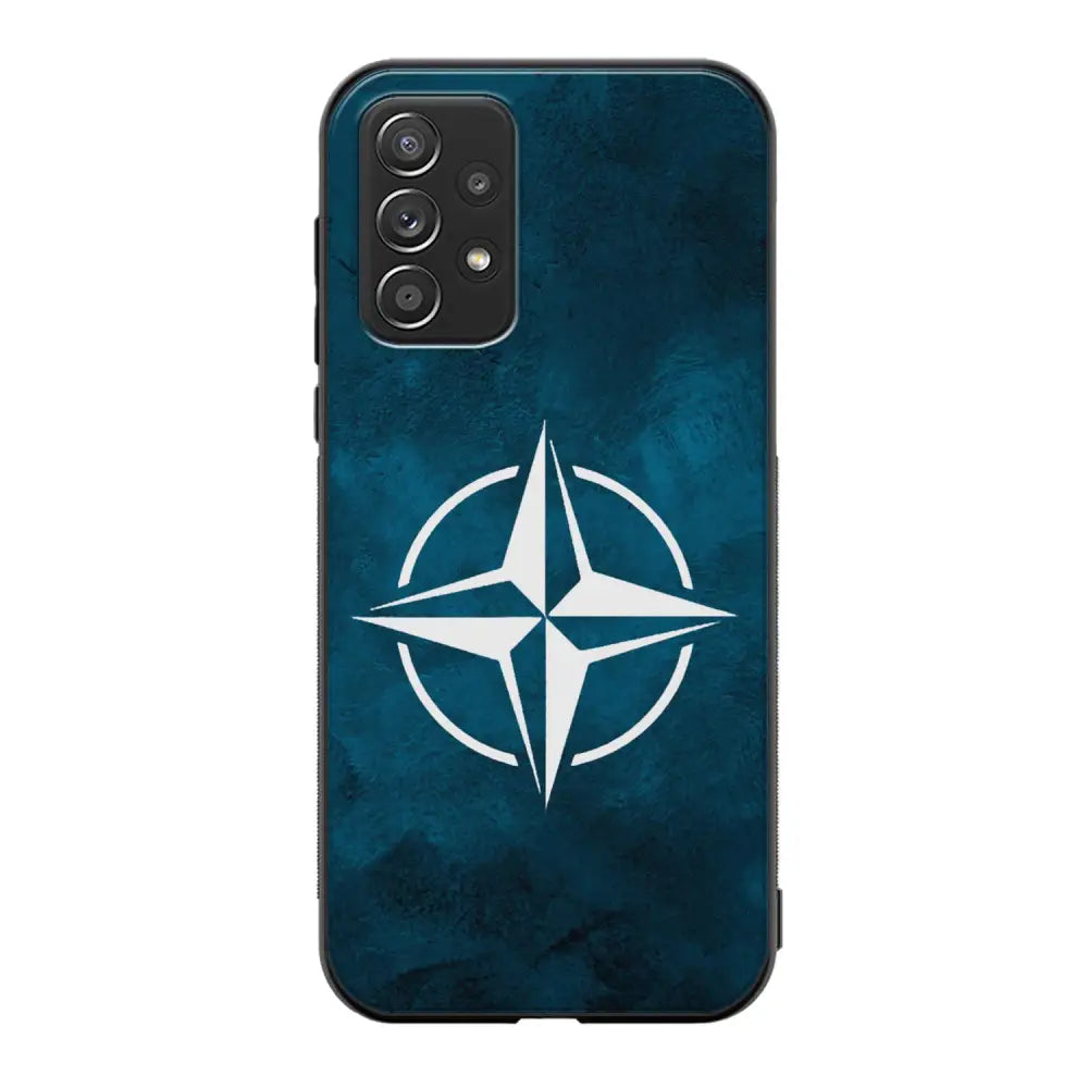 Samsung Galaxy A52 4G nato suojakuoret - Sininen - Ei