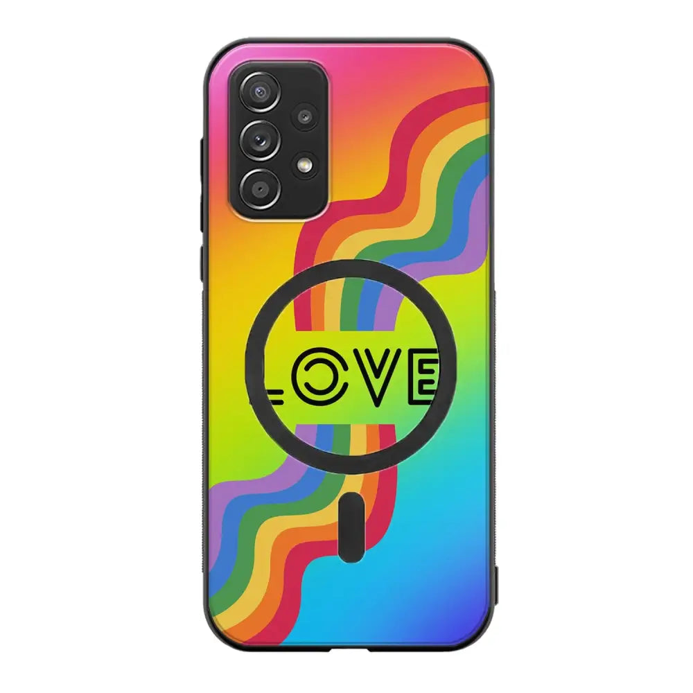 Samsung Galaxy A52 4G pride suojakuoret - Love