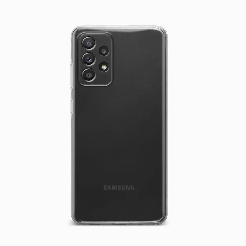 Samsung Galaxy A52 / A52s Silikonikuori - Läpinäkyvä
