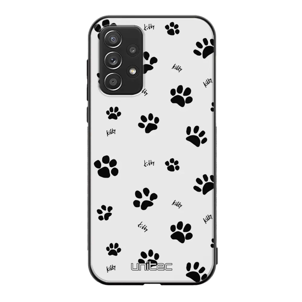 Samsung Galaxy A52s kissa suojakuoret - Cat Paws - Ei