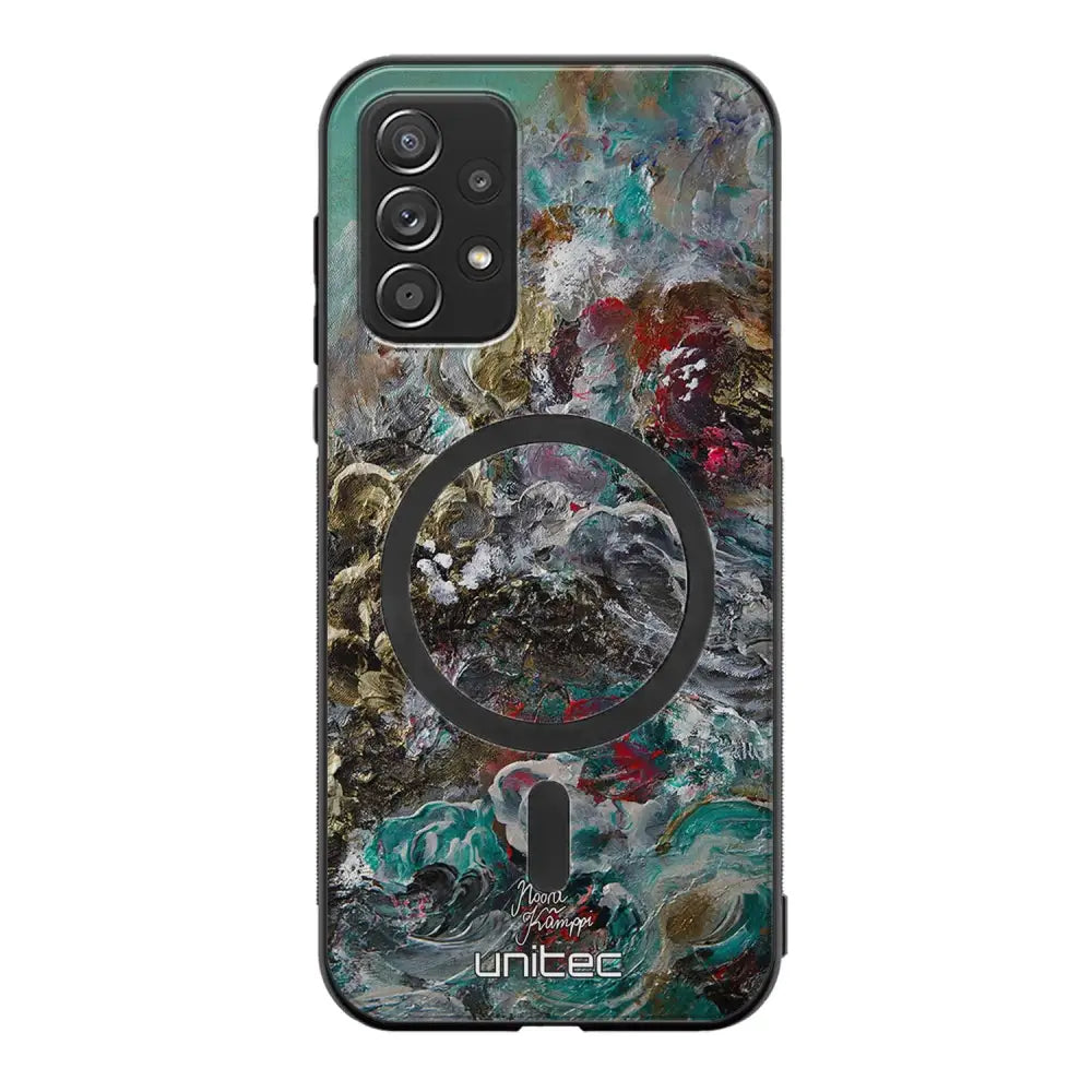 Samsung Galaxy A52s modern art suojakuoret - Heart Knows - Noora Kämppi
