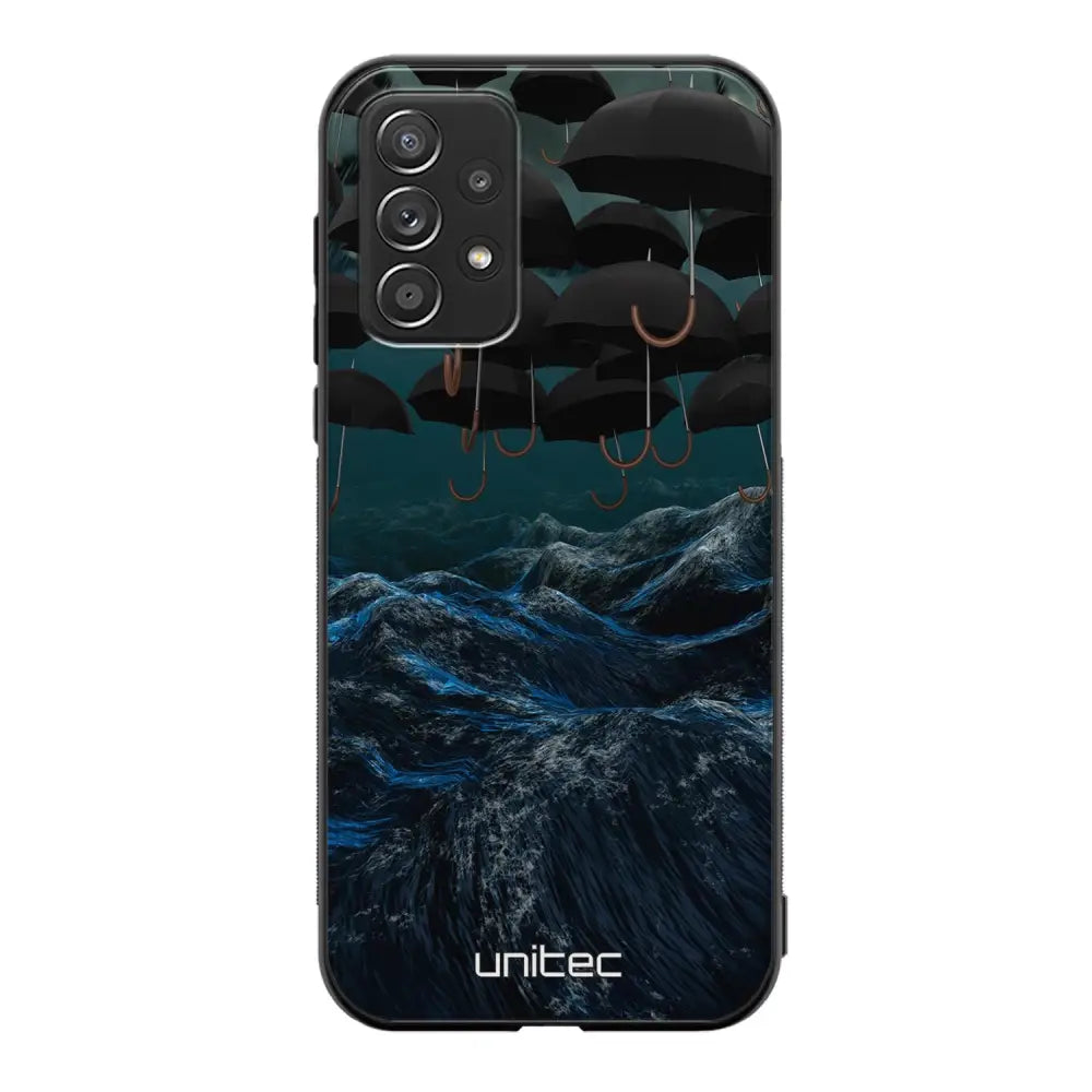 Samsung Galaxy A52s suojakuoret - Umbrella Storm - Ei