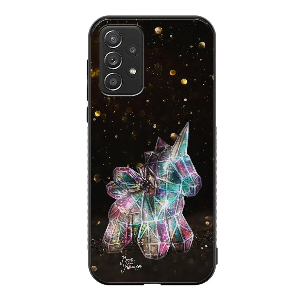 Samsung Galaxy A52s unicorn suojakuoret - Kulta - Noora Kämppi - Ei